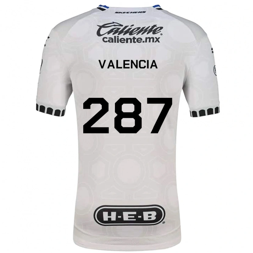 Danxen Dámské Santiago Valencia #287 Bílá Černá Modrá Domů Hráčské Dresy 2026/27 Dres