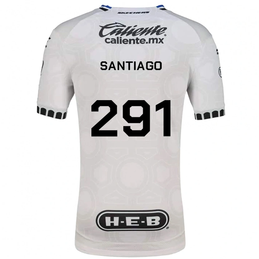 Danxen Dámské Santiago De La Barrera #291 Bílá Černá Modrá Domů Hráčské Dresy 2026/27 Dres