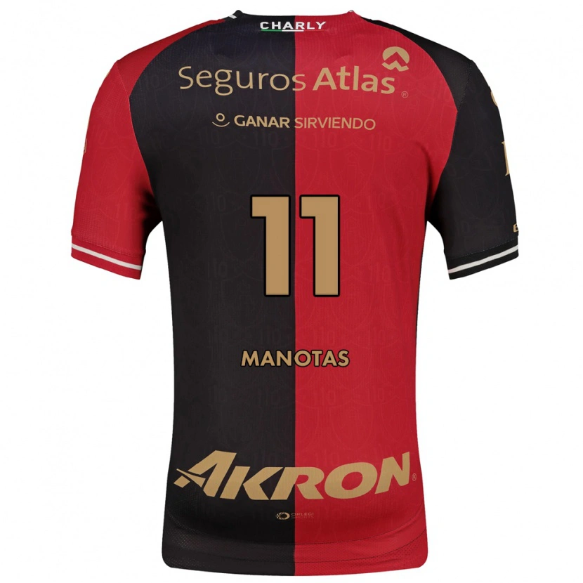 Danxen Dámské Mauro Manotas #11 Červená Černá Hnědá Domů Hráčské Dresy 2026/27 Dres