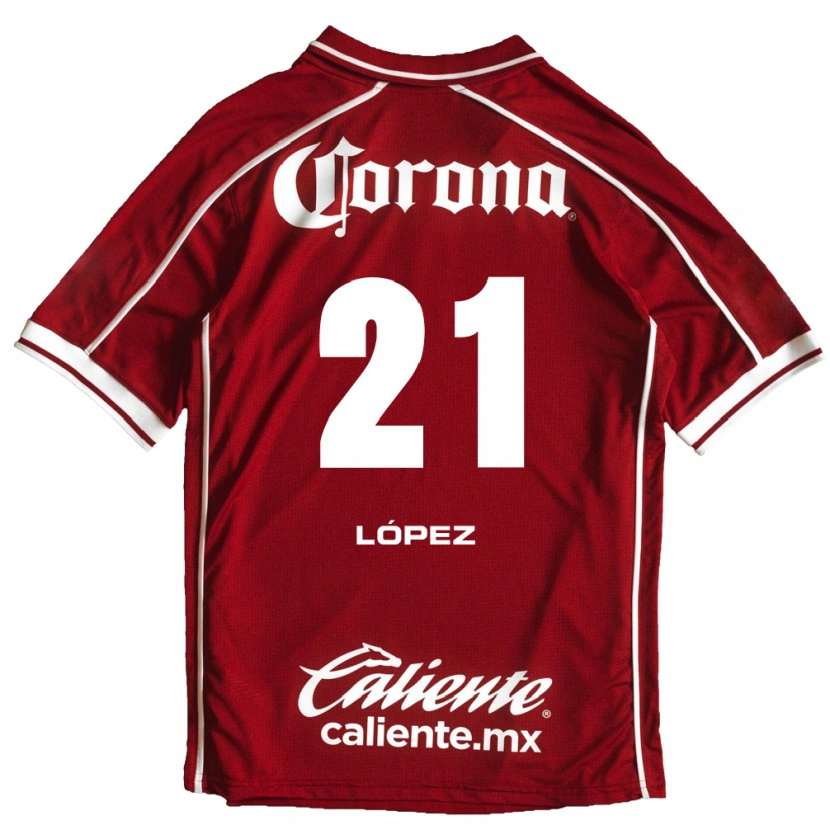 Danxen Dámské Iván López #21 Bílá Červená Domů Hráčské Dresy 2026/27 Dres