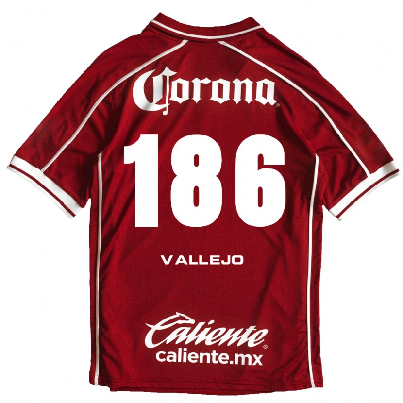 Danxen Dámské Saúl Vallejo #186 Bílá Červená Domů Hráčské Dresy 2026/27 Dres