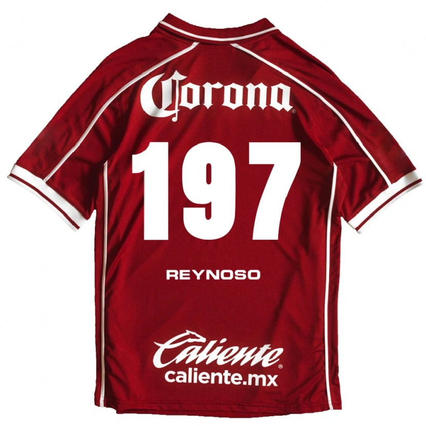 Danxen Dámské Daniel Reynoso #197 Bílá Červená Domů Hráčské Dresy 2026/27 Dres