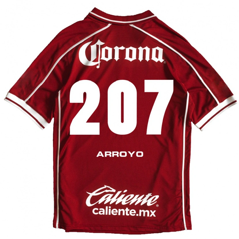 Danxen Dámské José Arroyo #207 Bílá Červená Domů Hráčské Dresy 2026/27 Dres