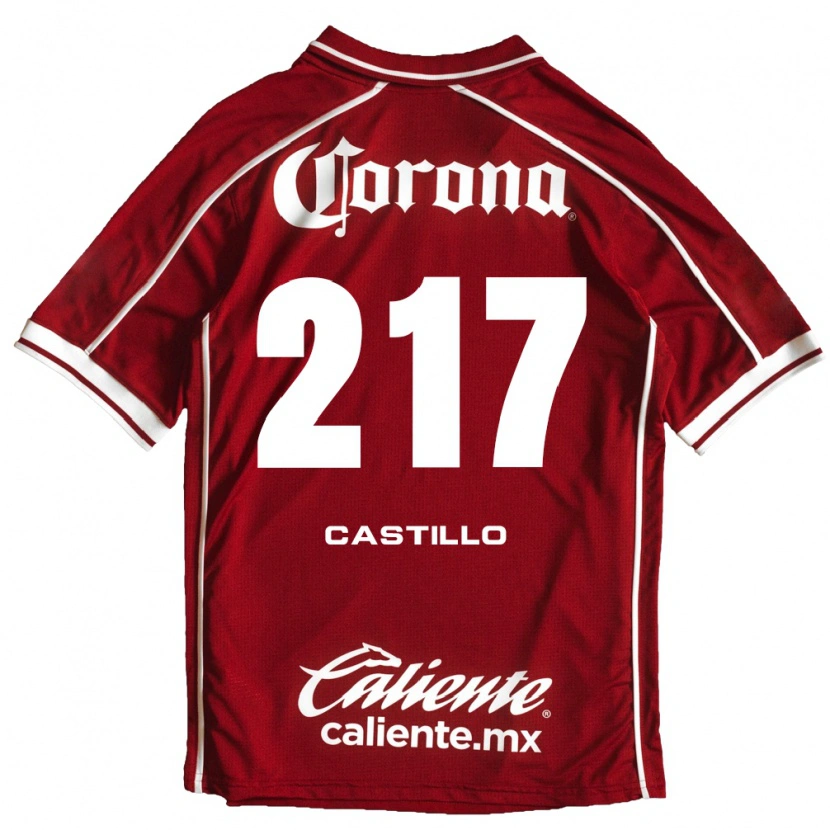 Danxen Dámské Klever Castillo #217 Bílá Červená Domů Hráčské Dresy 2026/27 Dres