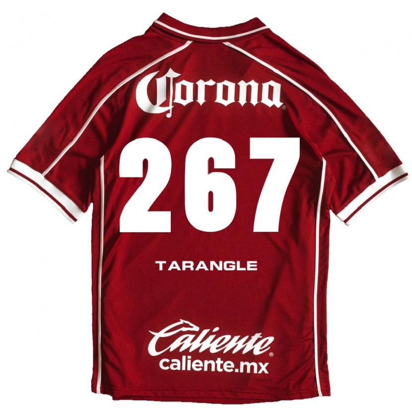 Danxen Dámské Sebastián Tarangle #267 Bílá Červená Domů Hráčské Dresy 2026/27 Dres