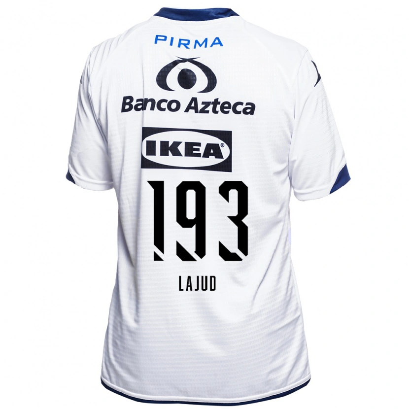 Danxen Dámské Rodrigo Lajud #193 Bílá Černá Modrá Domů Hráčské Dresy 2026/27 Dres