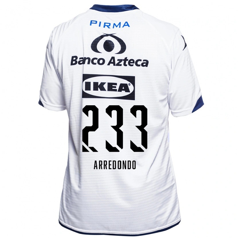 Danxen Dámské Ángel Arredondo #233 Bílá Černá Modrá Domů Hráčské Dresy 2026/27 Dres