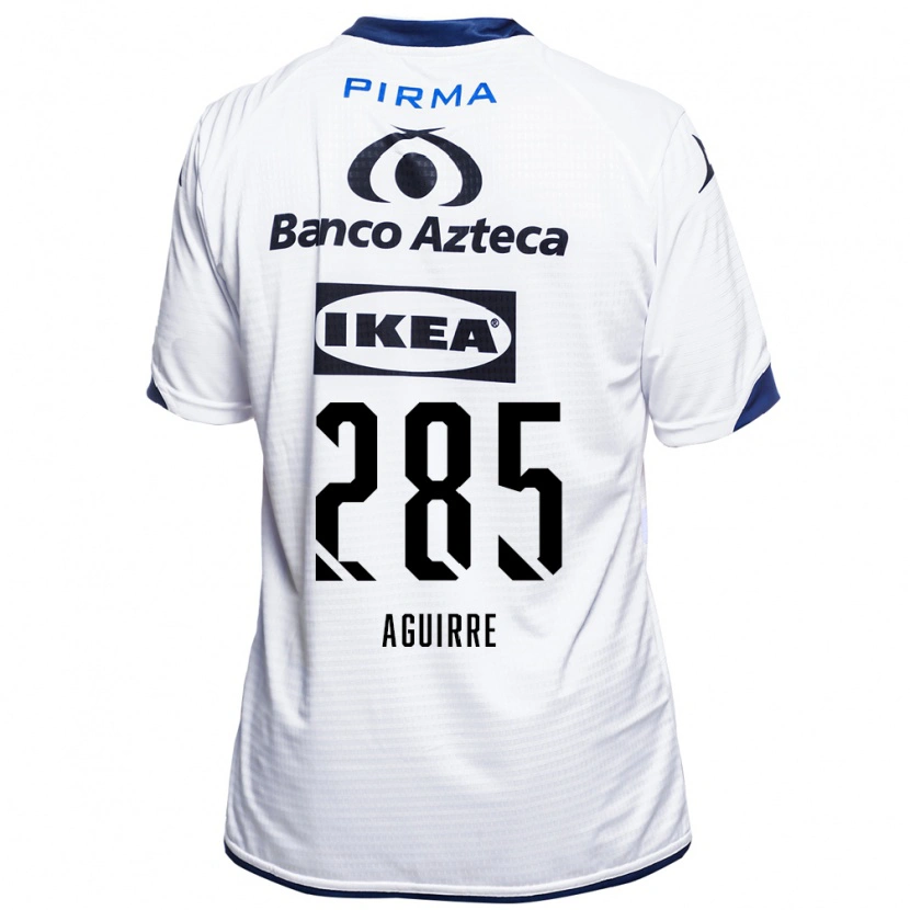 Danxen Dámské Juan Aguirre #285 Bílá Černá Modrá Domů Hráčské Dresy 2026/27 Dres