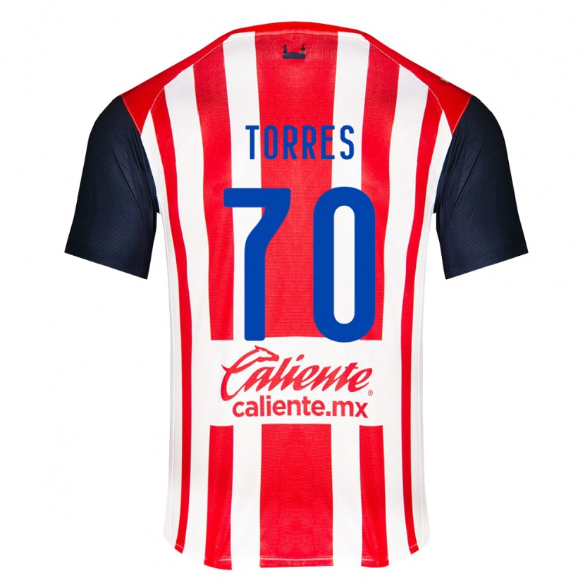Danxen Dámské Leo Torres #70 Červená Černá Bílá Domů Hráčské Dresy 2026/27 Dres