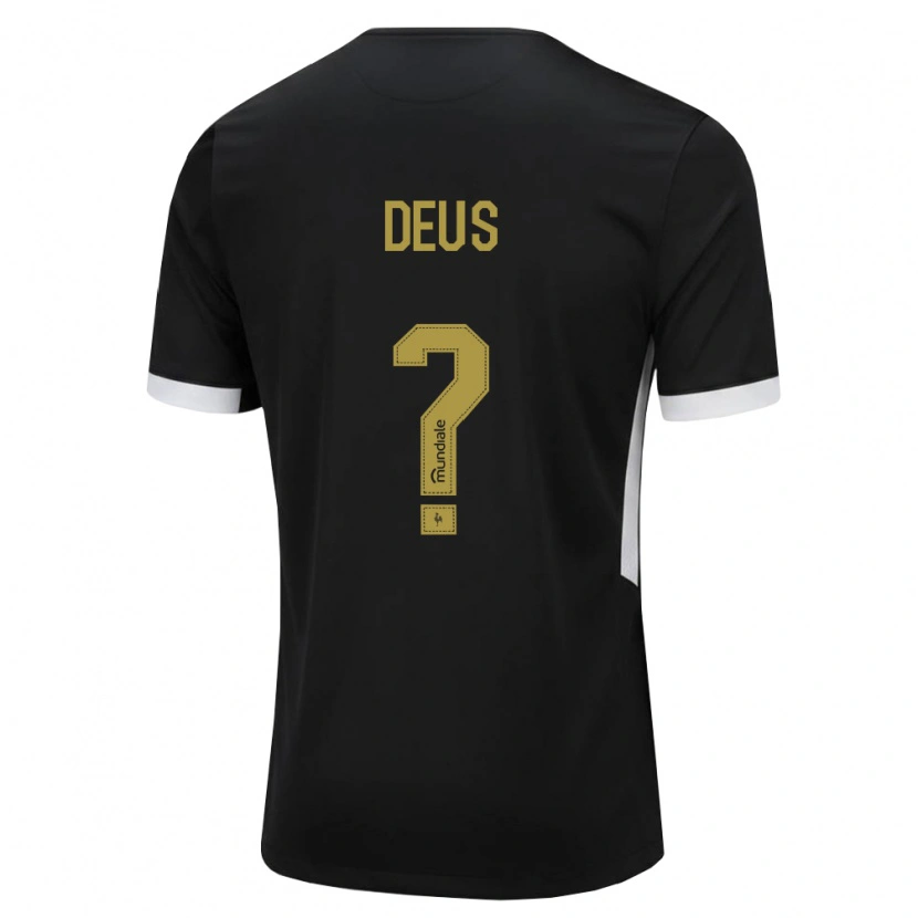 Danxen Dámské Samuel Deus #0 Černá Bílá Žlutá Domů Hráčské Dresy 2026/27 Dres