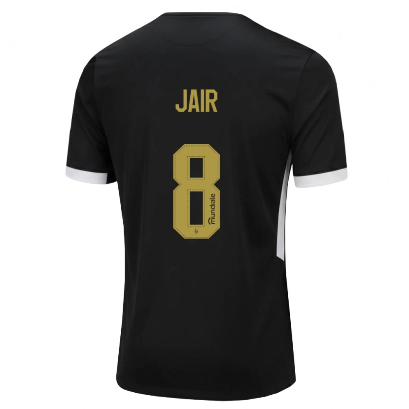 Danxen Dámské Jair #8 Černá Bílá Žlutá Domů Hráčské Dresy 2026/27 Dres