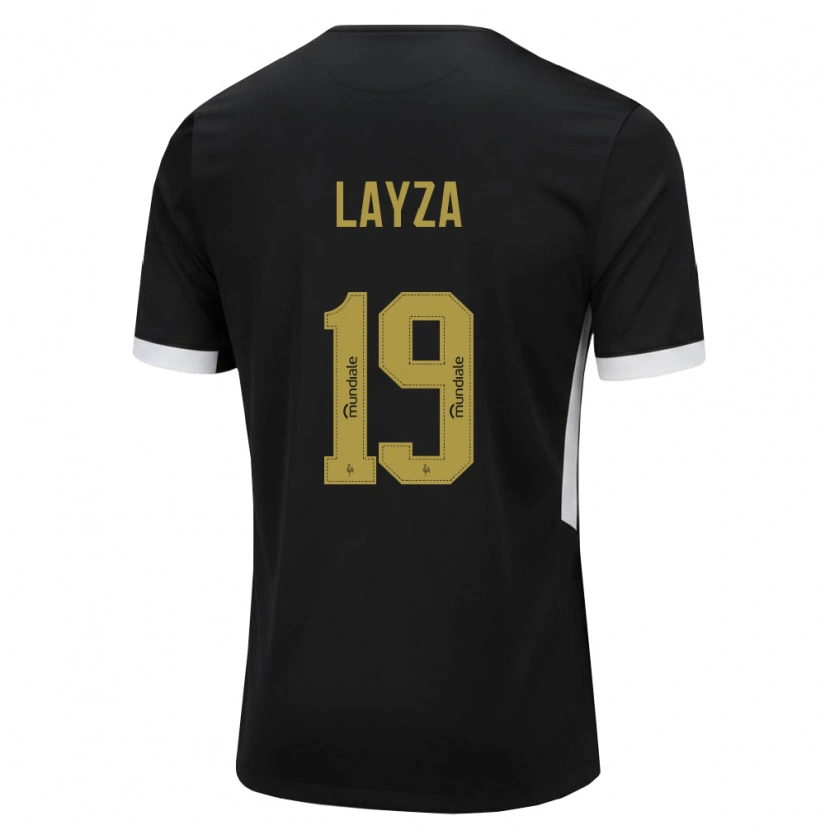 Danxen Dámské Layza #19 Černá Bílá Žlutá Domů Hráčské Dresy 2026/27 Dres