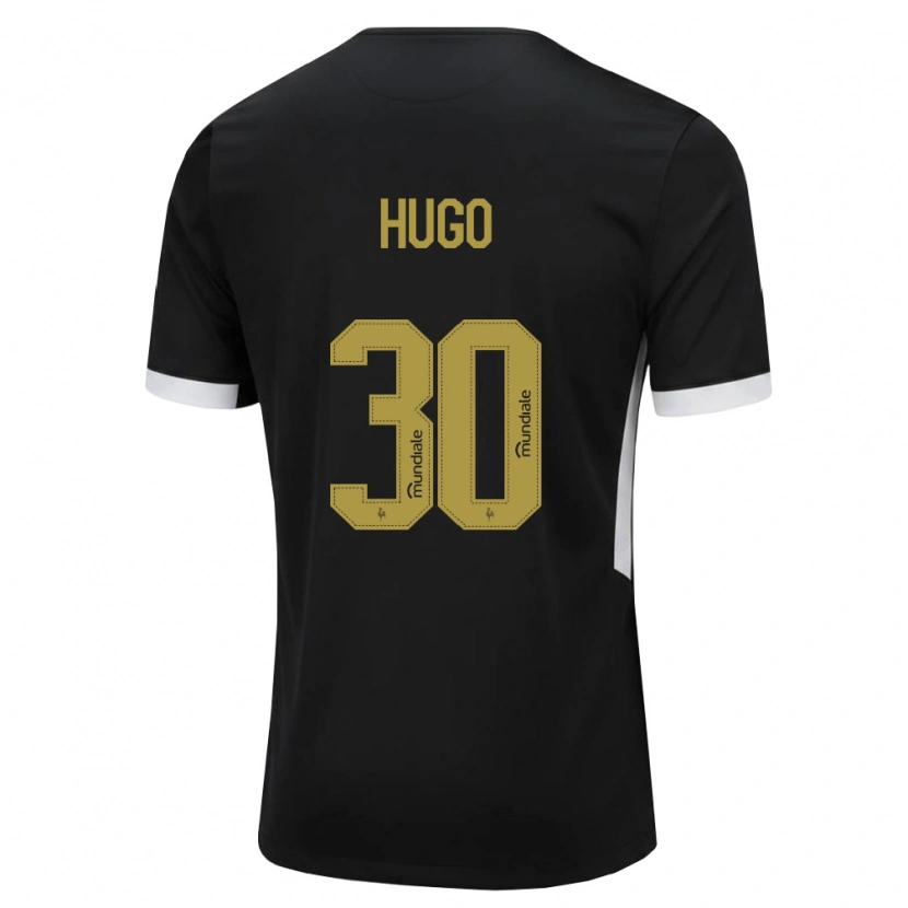 Danxen Dámské Victor Hugo #30 Černá Bílá Žlutá Domů Hráčské Dresy 2026/27 Dres