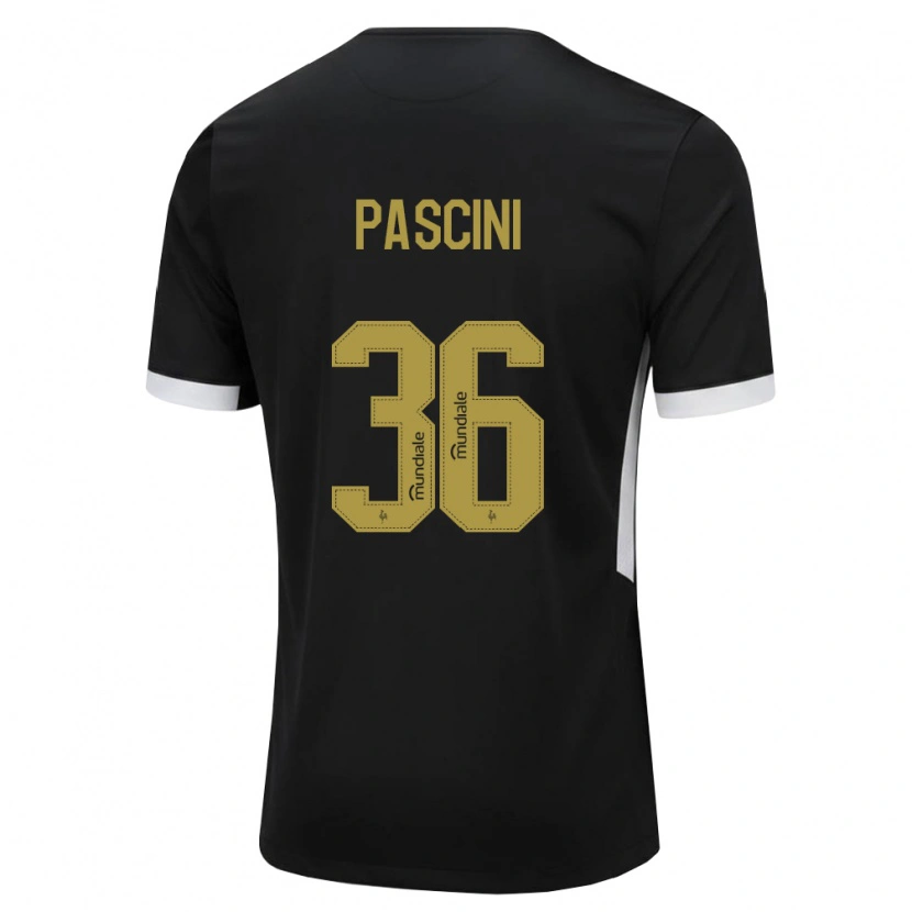 Danxen Dámské Kauã Pascini #36 Černá Bílá Žlutá Domů Hráčské Dresy 2026/27 Dres