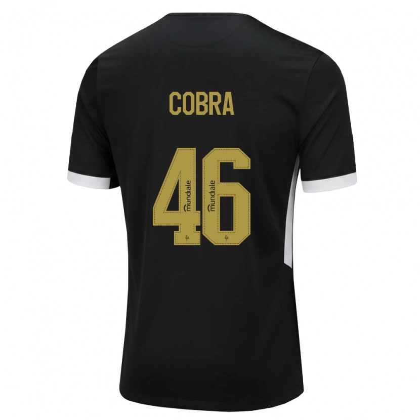 Danxen Dámské Pedro Cobra #46 Černá Bílá Žlutá Domů Hráčské Dresy 2026/27 Dres
