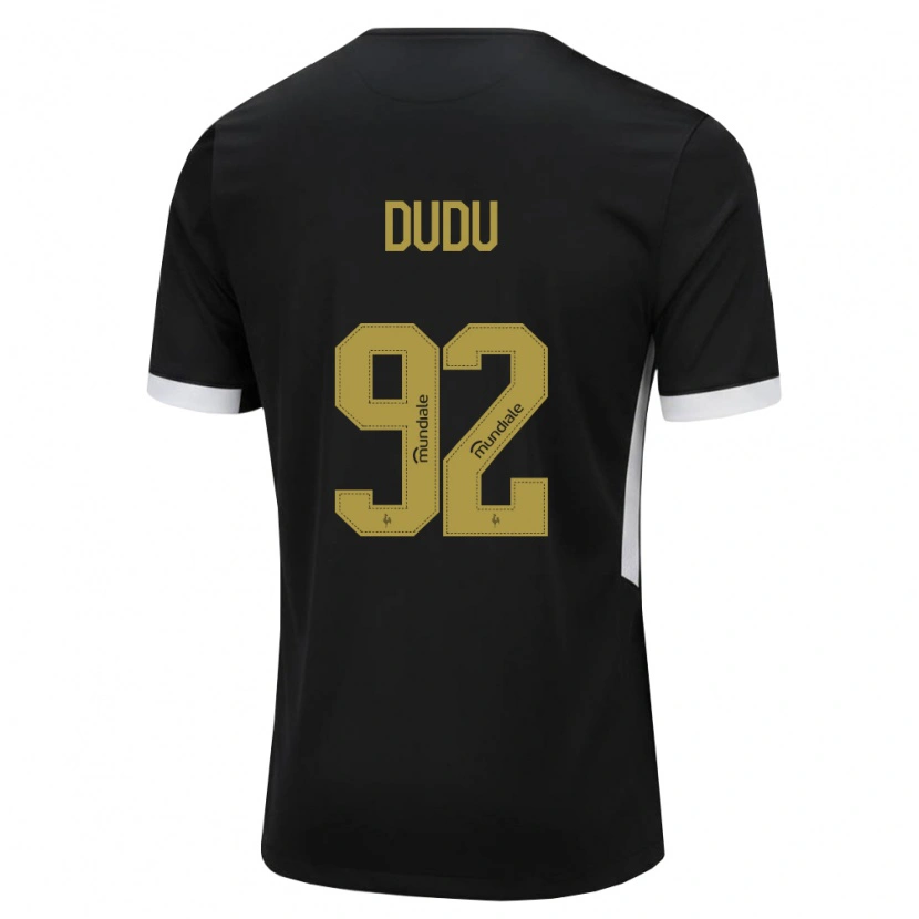 Danxen Dámské Dudu #92 Černá Bílá Žlutá Domů Hráčské Dresy 2026/27 Dres