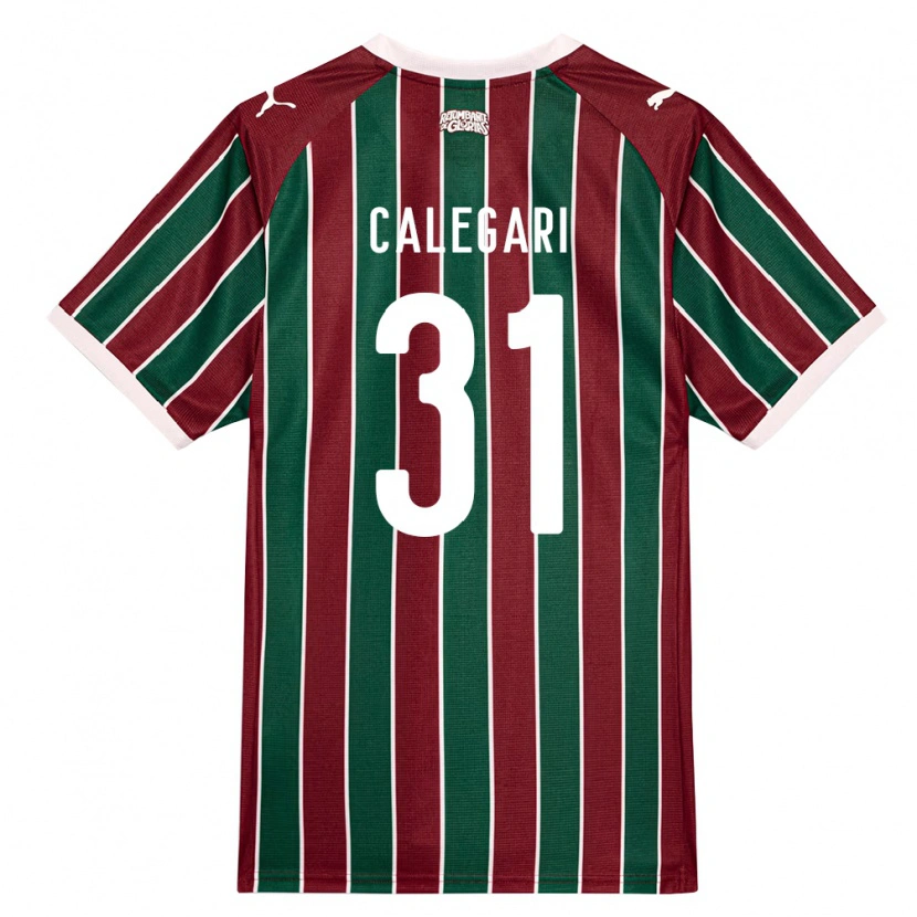 Danxen Dámské Calegari #31 Zelená Vínová Bílá Domů Hráčské Dresy 2026/27 Dres
