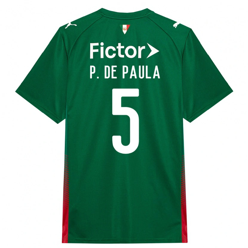 Danxen Dámské Patrick De Paula #5 Zelená Červená Bílá Domů Hráčské Dresy 2026/27 Dres