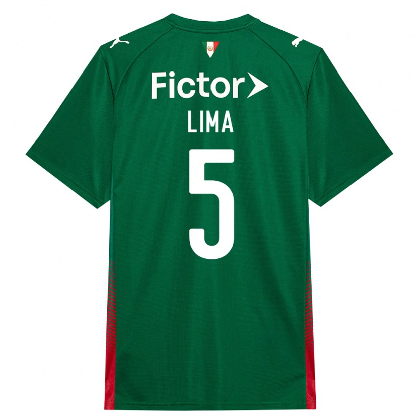 Danxen Dámské Ingryd Lima #5 Zelená Červená Bílá Domů Hráčské Dresy 2026/27 Dres