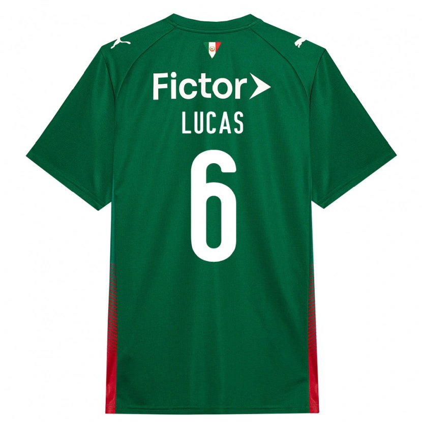 Danxen Dámské André Lucas #6 Zelená Červená Bílá Domů Hráčské Dresy 2026/27 Dres