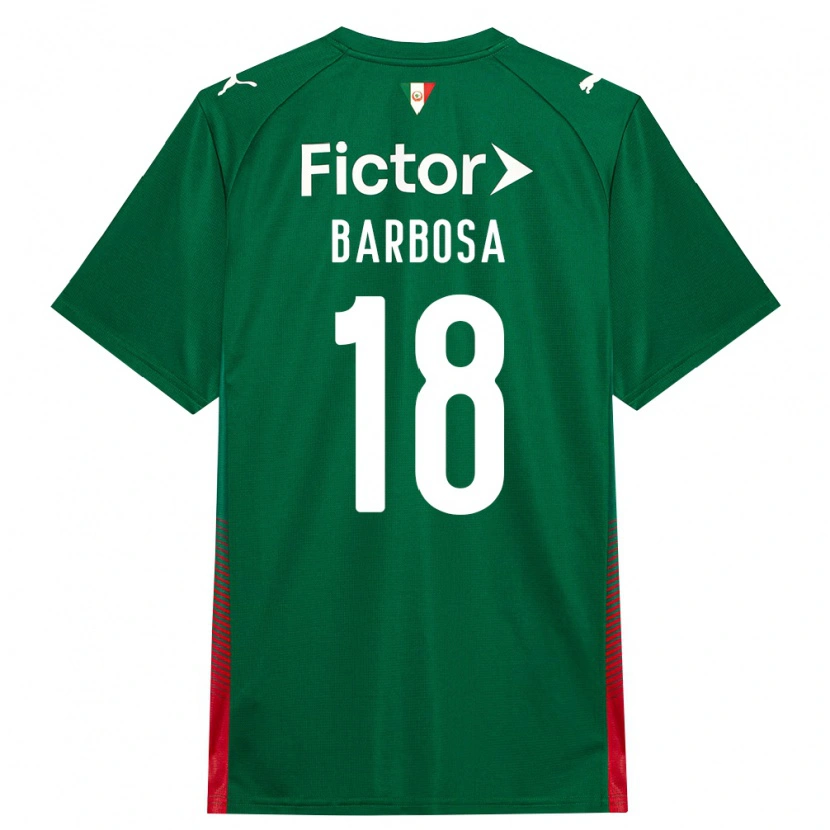 Danxen Dámské Danilo Barbosa #18 Zelená Červená Bílá Domů Hráčské Dresy 2026/27 Dres