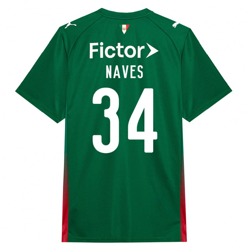Danxen Dámské Naves #34 Zelená Červená Bílá Domů Hráčské Dresy 2026/27 Dres