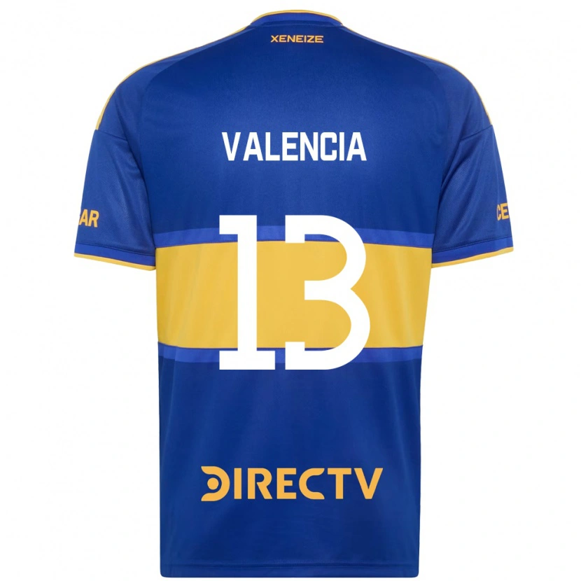 Danxen Dámské Enner Valencia #13 Královsky Modrá Žlutá Domů Hráčské Dresy 2026/27 Dres