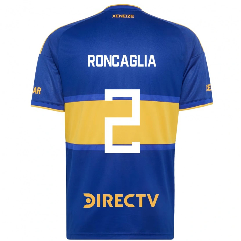 Danxen Dámské Facundo Roncaglia #2 Královsky Modrá Žlutá Domů Hráčské Dresy 2026/27 Dres