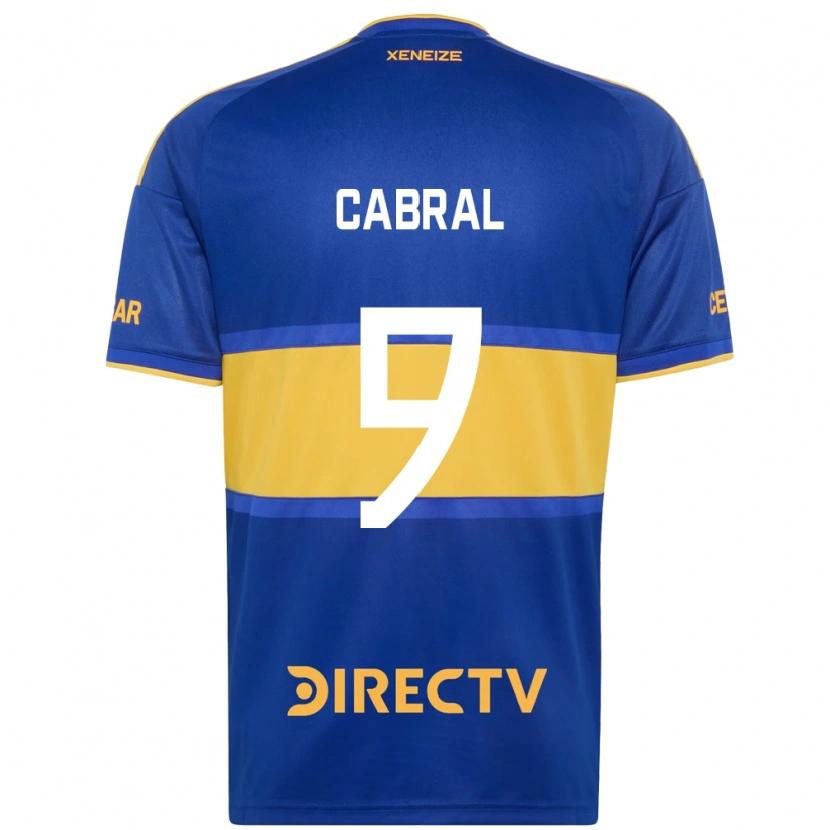 Danxen Dámské Bruno Cabral #9 Královsky Modrá Žlutá Domů Hráčské Dresy 2026/27 Dres