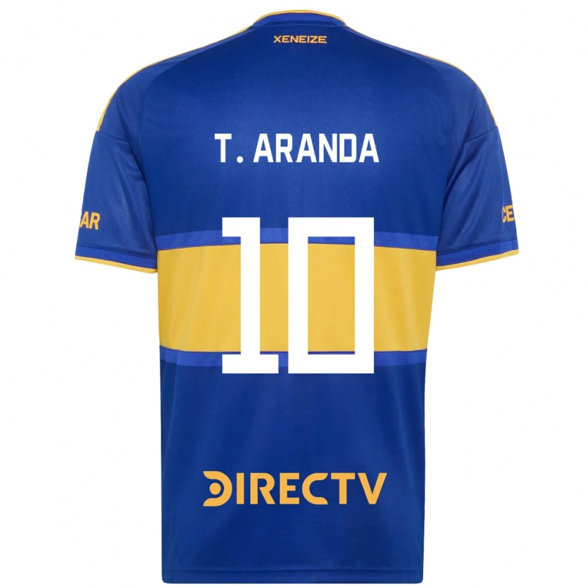 Danxen Dámské Tomás Aranda #10 Královsky Modrá Žlutá Domů Hráčské Dresy 2026/27 Dres