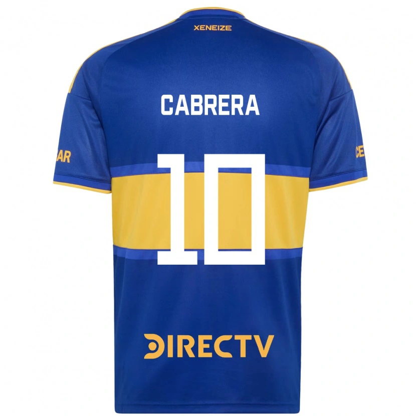 Danxen Dámské Micaela Cabrera #10 Královsky Modrá Žlutá Domů Hráčské Dresy 2026/27 Dres