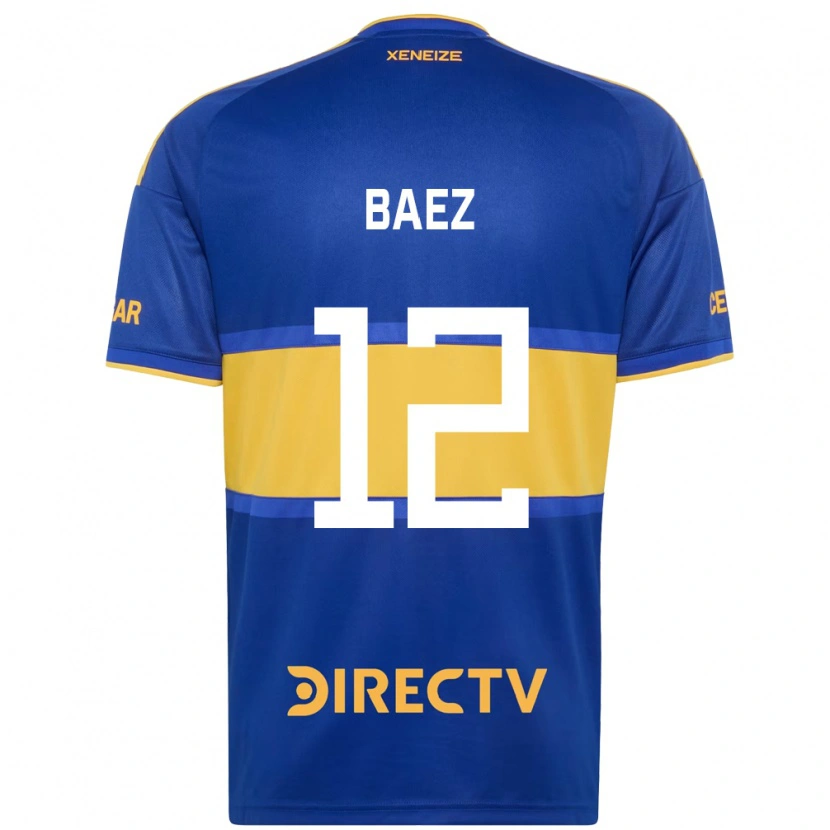 Danxen Dámské Tomás Baez #12 Královsky Modrá Žlutá Domů Hráčské Dresy 2026/27 Dres