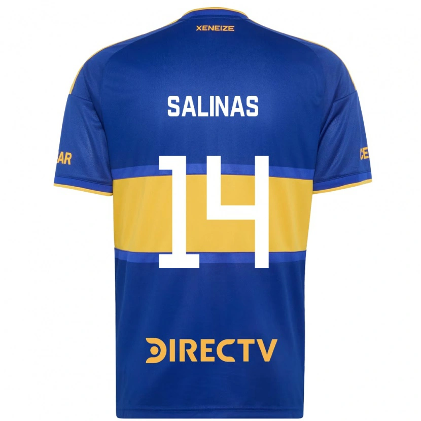 Danxen Dámské Benjamin Salinas #14 Královsky Modrá Žlutá Domů Hráčské Dresy 2026/27 Dres