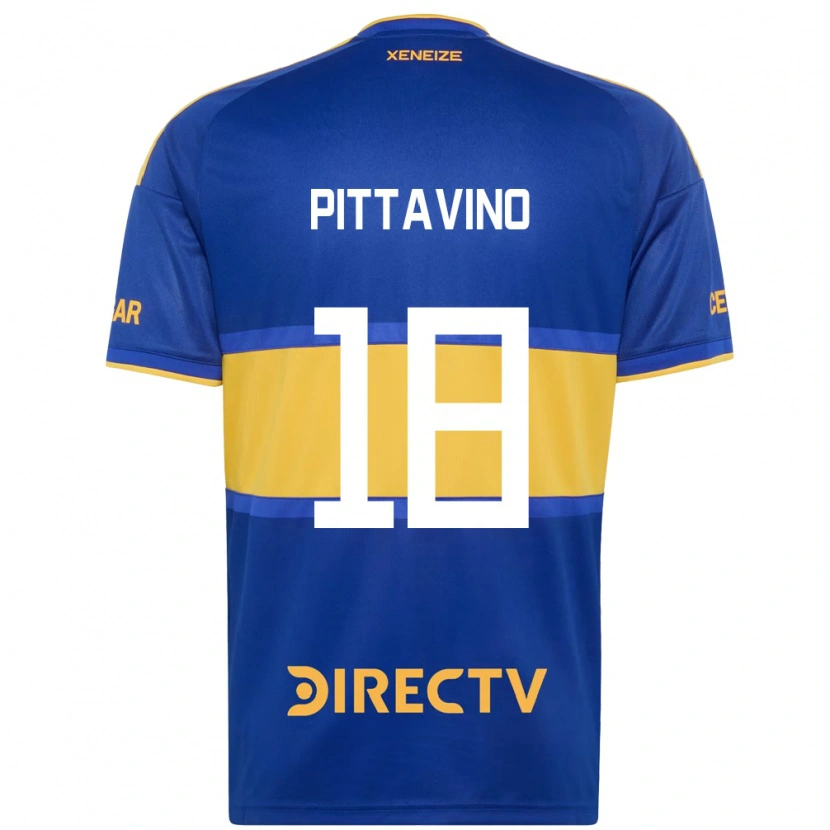 Danxen Dámské Rodrigo Pittavino #18 Královsky Modrá Žlutá Domů Hráčské Dresy 2026/27 Dres