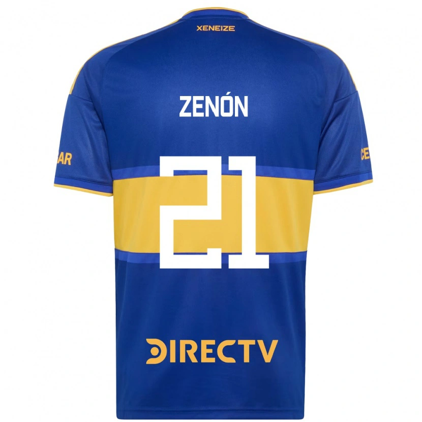 Danxen Dámské Kevin Zenón #21 Královsky Modrá Žlutá Domů Hráčské Dresy 2026/27 Dres