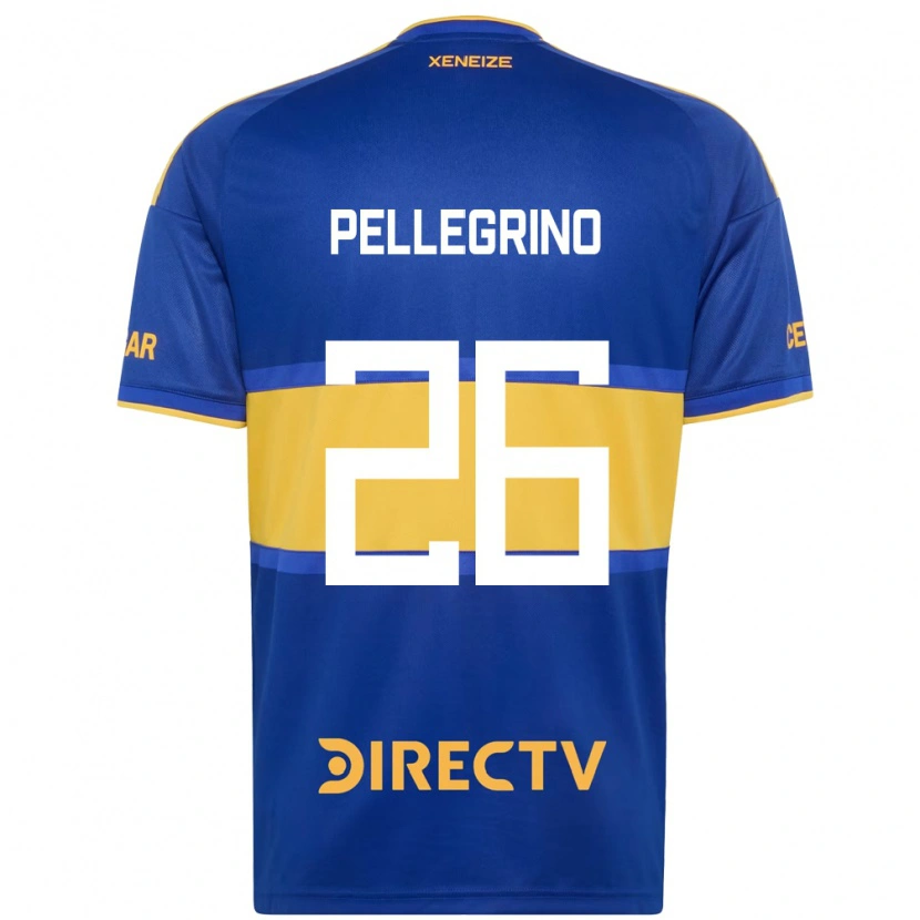Danxen Dámské Marco Pellegrino #26 Královsky Modrá Žlutá Domů Hráčské Dresy 2026/27 Dres