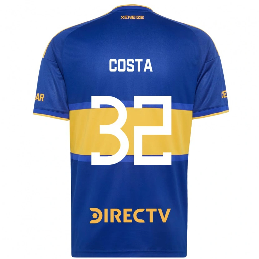 Danxen Dámské Ayrton Costa #32 Královsky Modrá Žlutá Domů Hráčské Dresy 2026/27 Dres