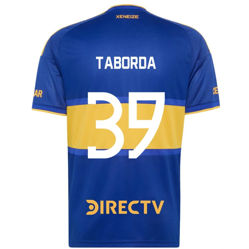 Danxen Dámské Vicente Taborda #39 Královsky Modrá Žlutá Domů Hráčské Dresy 2026/27 Dres