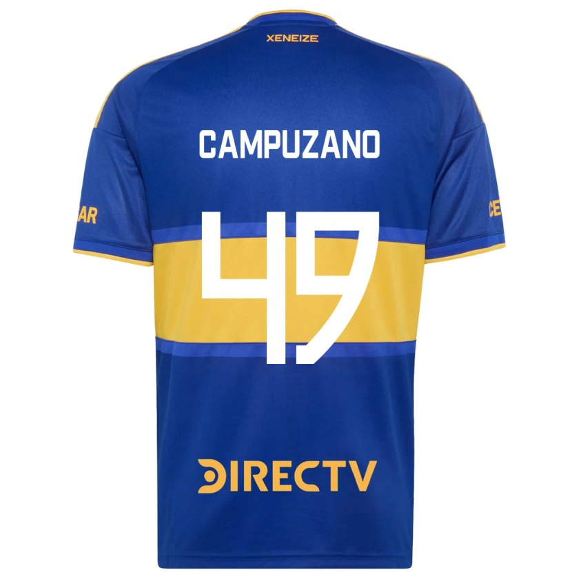 Danxen Dámské Jorman Campuzano #49 Královsky Modrá Žlutá Domů Hráčské Dresy 2026/27 Dres