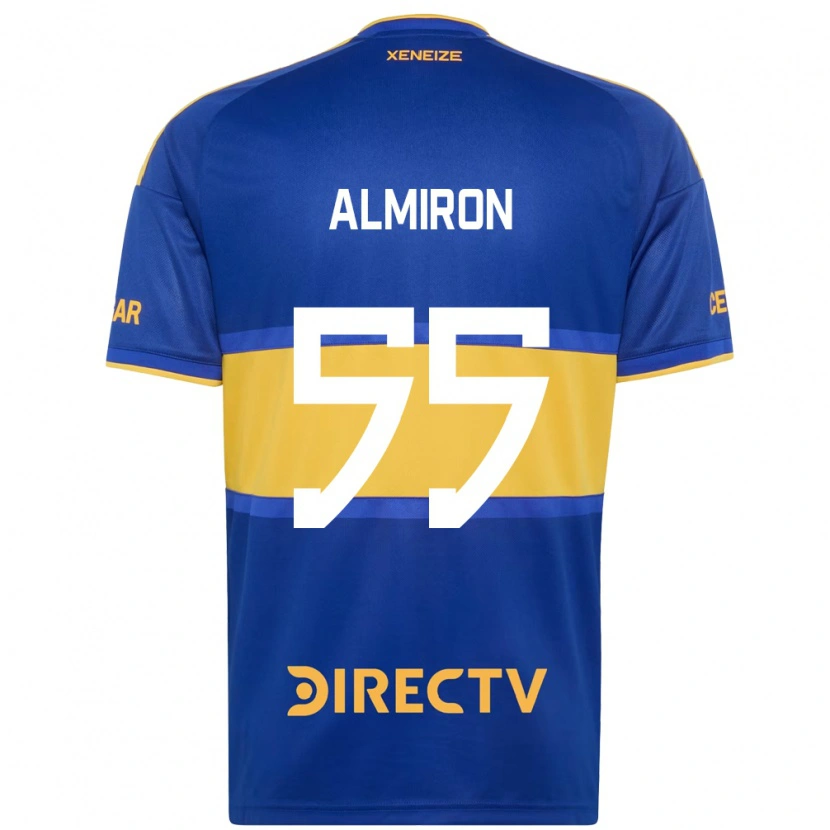 Danxen Dámské Ezequiel Almiron #55 Královsky Modrá Žlutá Domů Hráčské Dresy 2026/27 Dres