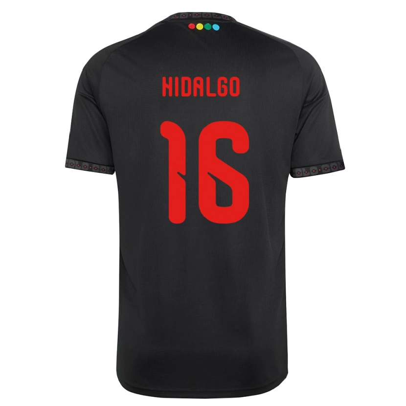 Danxen Dámské Fernanda Hidalgo #16 Černá Červená Daleko Hráčské Dresy 2026/27 Dres