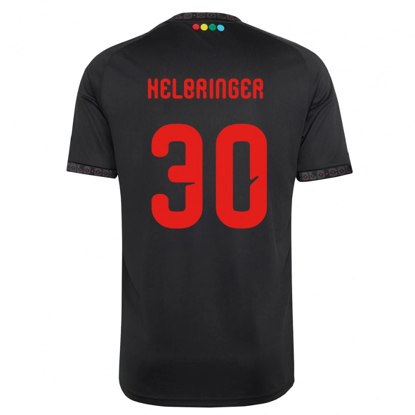 Danxen Dámské Aixa Helbringer #30 Černá Červená Daleko Hráčské Dresy 2026/27 Dres