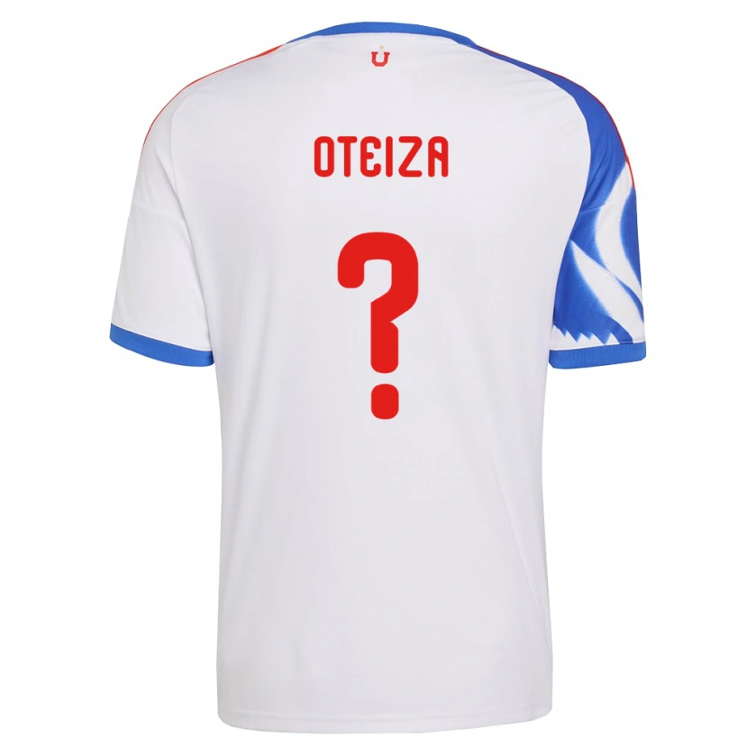 Danxen Dámské Matías Oteiza #0 Bílá Tmavě Modrá Daleko Hráčské Dresy 2026/27 Dres