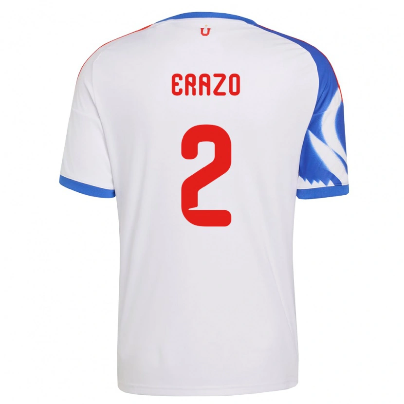 Danxen Dámské Dylan Erazo #2 Bílá Tmavě Modrá Daleko Hráčské Dresy 2026/27 Dres
