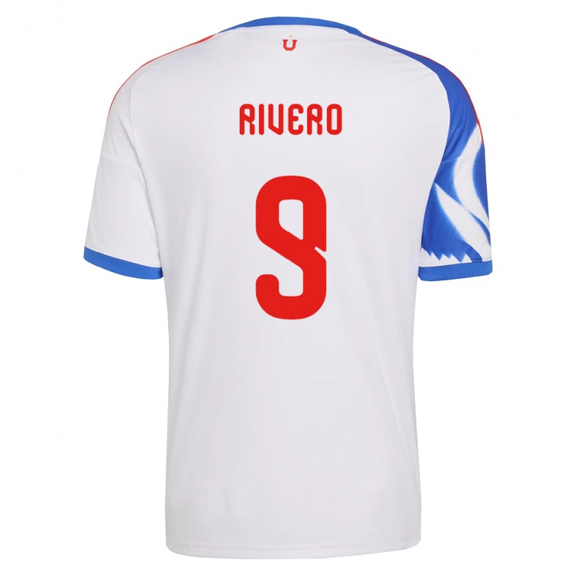 Danxen Dámské Octavio Rivero #9 Bílá Tmavě Modrá Daleko Hráčské Dresy 2026/27 Dres