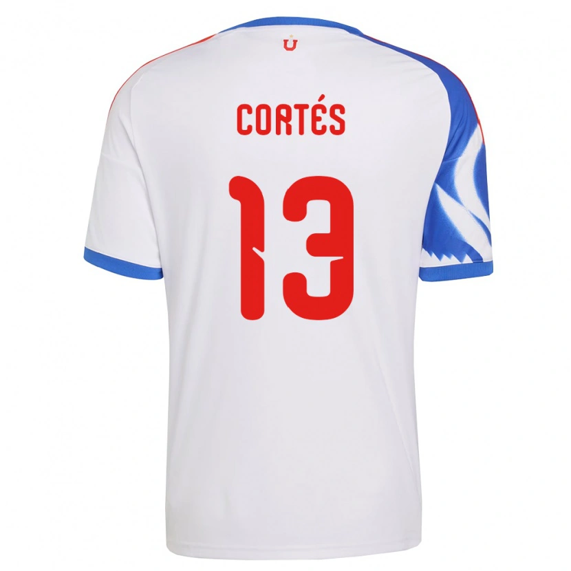 Danxen Dámské Jhon Cortés #13 Bílá Tmavě Modrá Daleko Hráčské Dresy 2026/27 Dres