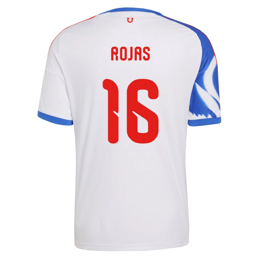 Danxen Dámské Elías Rojas #16 Bílá Tmavě Modrá Daleko Hráčské Dresy 2026/27 Dres