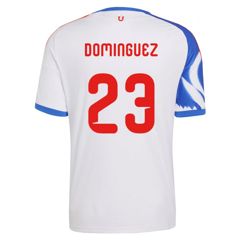 Danxen Dámské Nery Dominguez #23 Bílá Tmavě Modrá Daleko Hráčské Dresy 2026/27 Dres