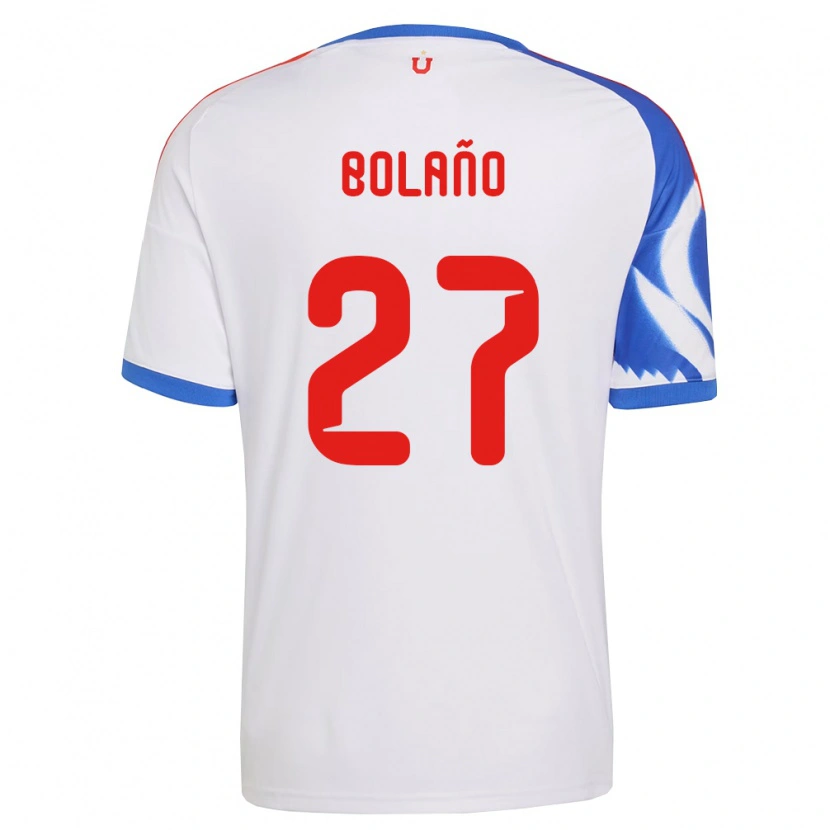 Danxen Dámské Andrés Bolaño #27 Bílá Tmavě Modrá Daleko Hráčské Dresy 2026/27 Dres