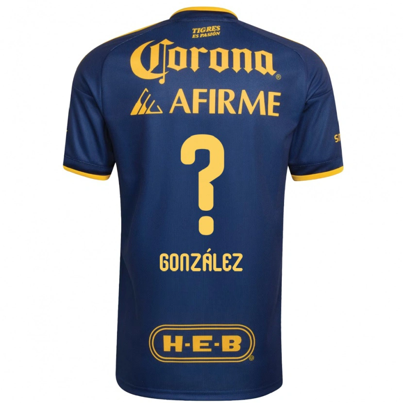 Danxen Dámské Fernando González #0 Královsky Modrá Žlutá Daleko Hráčské Dresy 2026/27 Dres